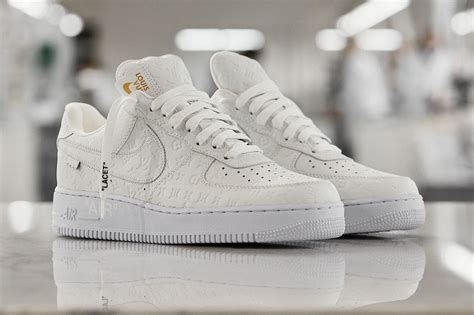 nike air louis vuitton white|Louis Vuitton Nike force 1.